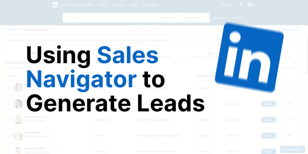 LinkedIn sales navigator